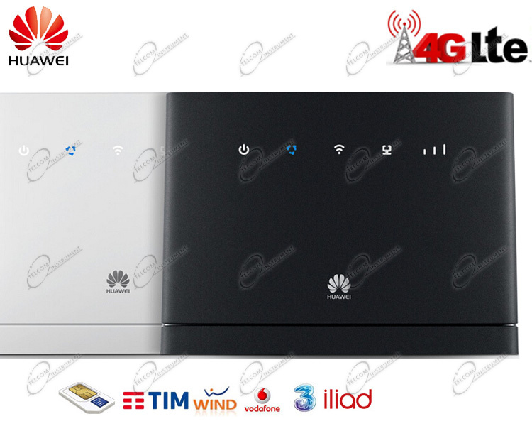  Huawei B315 Router Wi Fi per SIM 4G LTE con LAN Gigabit 